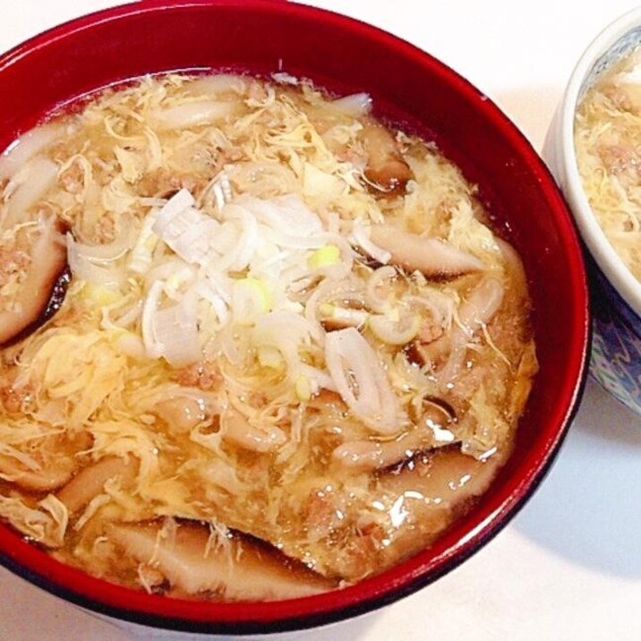 とろ〜り温か☆かきたまとろみうどん